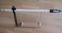 Assembled NW Raven flute